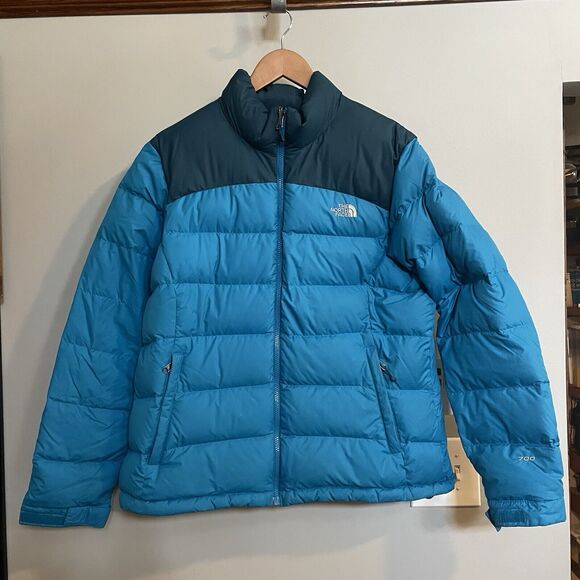 North Face Jacket Nuptse Puffer 700‎ Down Winter Vintage Ski Coat Womens XL - Picture 1 of 9